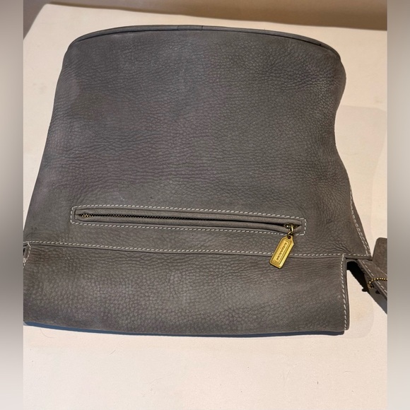 Coach Sonoma Nubuc Leather Lilac adjustable strap Vintage 1994 4935 EUC - Picture 9 of 9